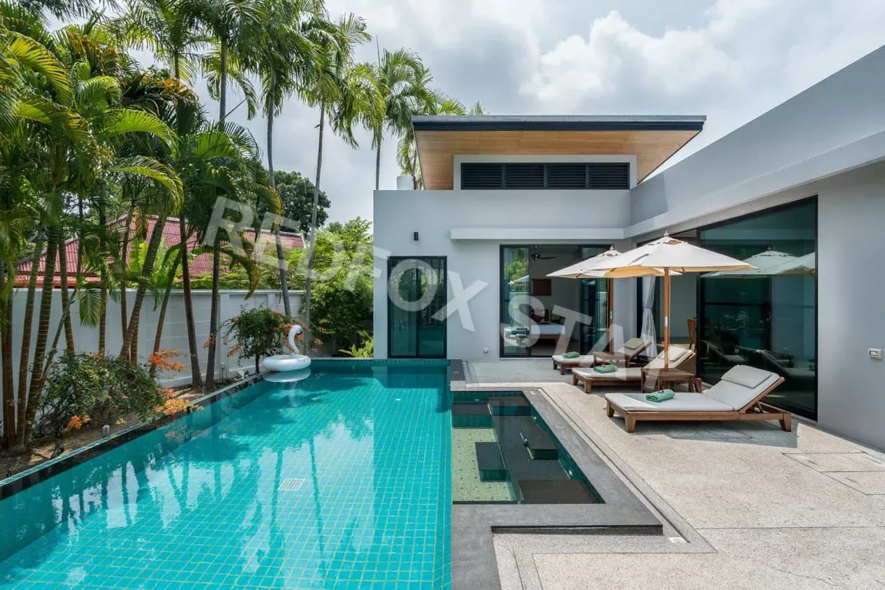 Вилла Baan Bua — 3 спальни (BBT-11), Най Харн, Пхукет  Monthstayz Thailand by Goldstar Group